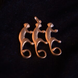 Three Monkeys Pendant